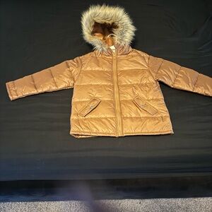 SHEIN Tan Puffer Jacket